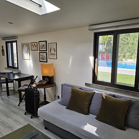 Charming Cozy Studio With Garden & Pool Cascaes Exterior foto