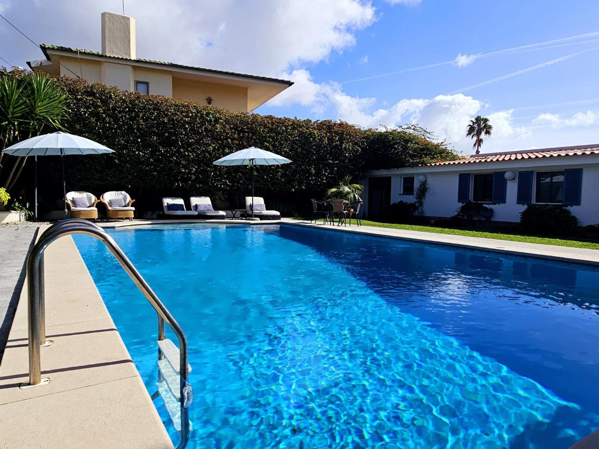 Charming Cozy Studio With Garden & Pool Cascaes Exterior foto